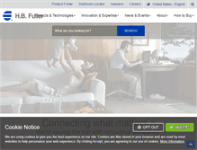 Tablet Screenshot of hbfuller.com